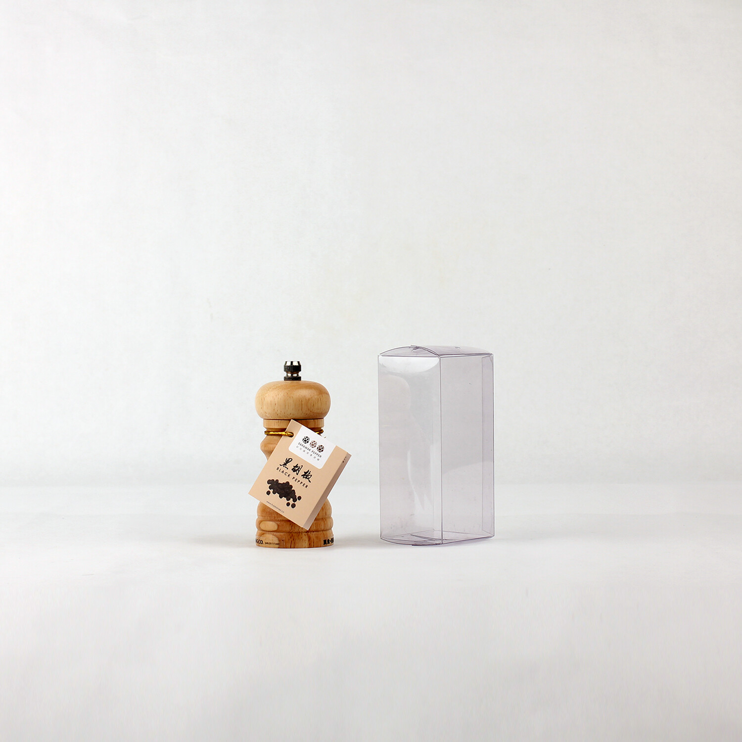 10g 黑胡椒 橡木研磨器4 10g Black Pepper Oak Pepper Grinder 4 10g 黑胡椒 橡木研磨器4" 10g Black Pepper Oak Pepper Grinder 4" - Image 1