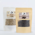 [15% OFF] 50g 白胡椒粒 和 50g 黑胡椒粒（站立式） 50g Whole white Pepper and Whole black pepper (Stand Pack)