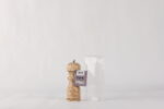 Classic Oak Wood Pepper Grinder 5" with White Peppercorns