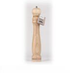 Classic Oak Wood Pepper Grinder 12" with Black Peppercorns