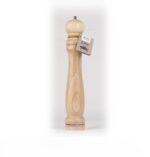 Classic Oak Wood Pepper Grinder 12" with Black Peppercorns