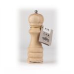 Classic Oak Wood Pepper Grinder 6" with Black Peppercorns